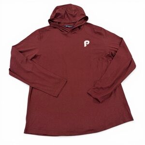 Cutter & Buck Philadelphia Phillies Hoodie Men’s Large Maroon Lightweight MLB